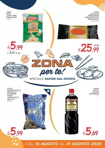 Zona per te! Speciale sapori dal mondo