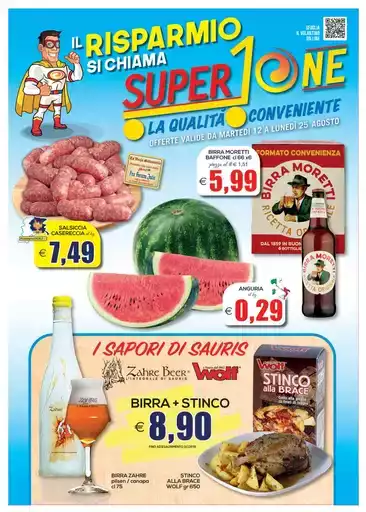 Il risparmio si chiama SuperOne Il risparmio si chiama SuperOne