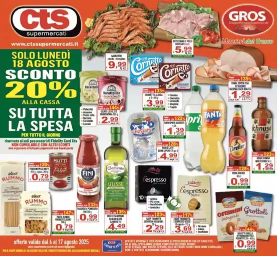 Sconto 20% Sconto 20%