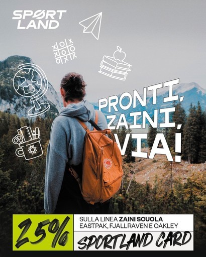 Pronti,zaini,via! Pronti,zaini,via!