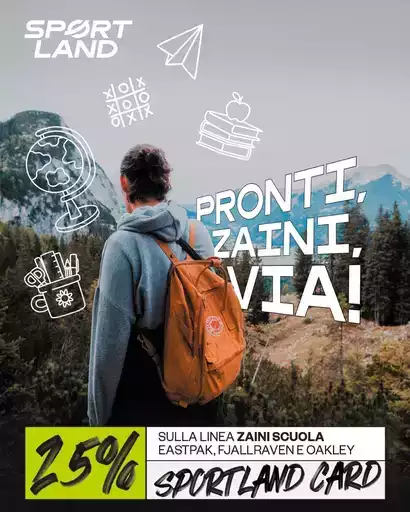 Pronti,zaini,via! Pronti,zaini,via!