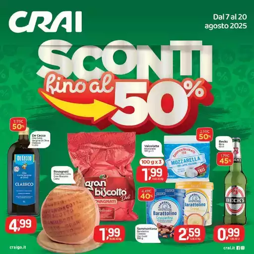 Sconti fino al 50% Sconti fino al 50%
