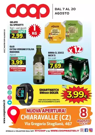 Dal 7 AL 20 AGOSTO Dal 7 AL 20 AGOSTO