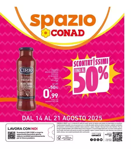 Scontatissimi fino al 50% Scontatissimi fino al 50%