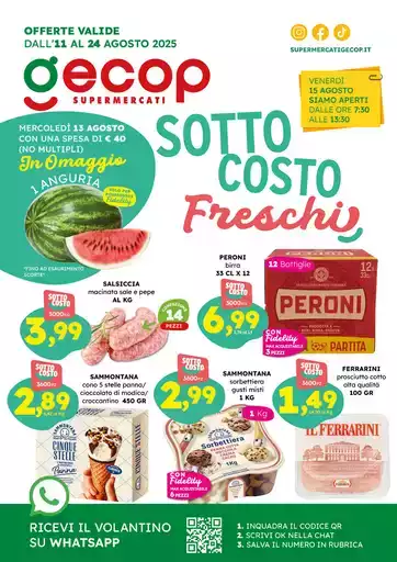Sotto costo freschi