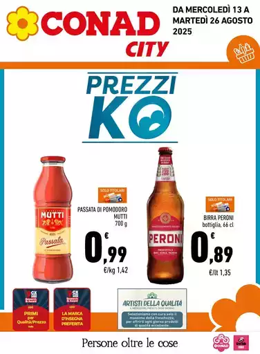 Prezzi KO Prezzi KO