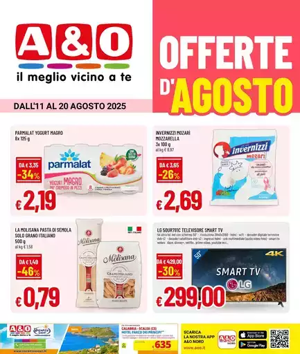 OFFERTE D'AGOSTO