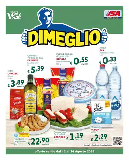 Offerte valide dal 12 al 24 agosto 2025
