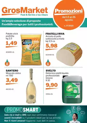 Promozioni dal 13 al 26 agosto