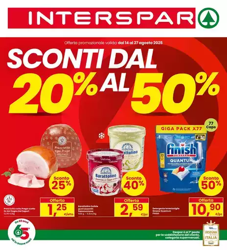 Sconti dal 20% al 50% Sconti dal 20% al 50%