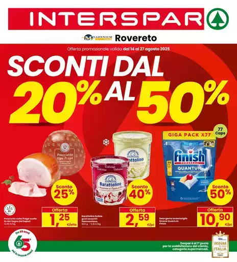 Sconti dal 20% al 50% Sconti dal 20% al 50%