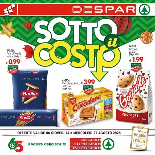 Sotto il costo