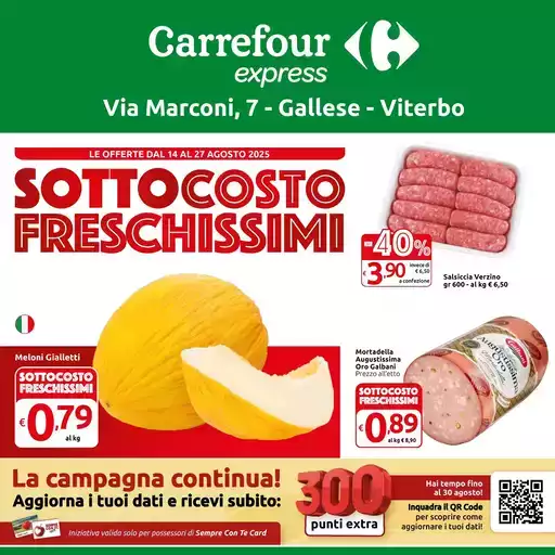Sottocosto freschissimi Sottocosto freschissimi