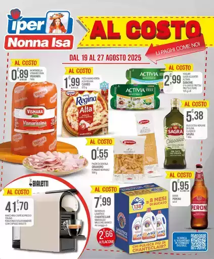 Al costo li paghi come noi