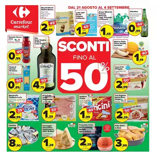 Sconti fino al 50% Sconti fino al 50%