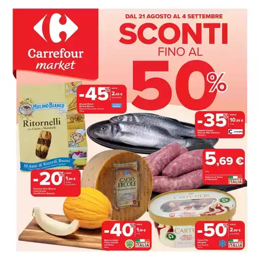 Sconti fino al 50%