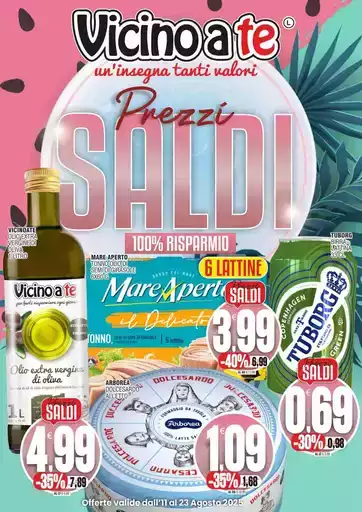 Prezzi saldi