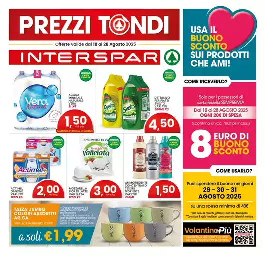 Prezzi tondi