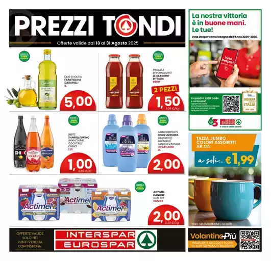 Prezzi tondi Prezzi tondi