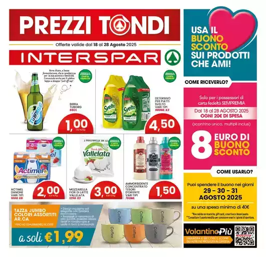 Prezzi tondi Prezzi tondi
