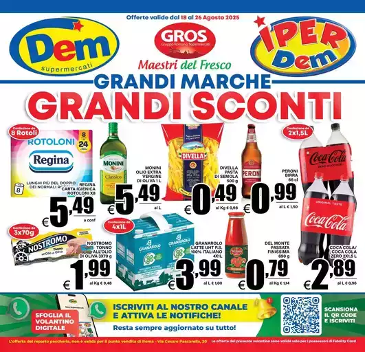 GRANDI SCONTI GRANDI SCONTI