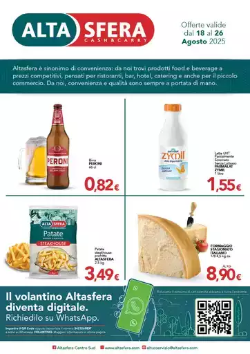Offerte valide dal 18 al 26 Agosto 2025
