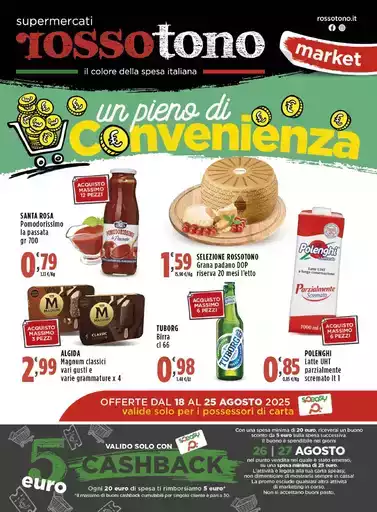 Un pieno di convenienza