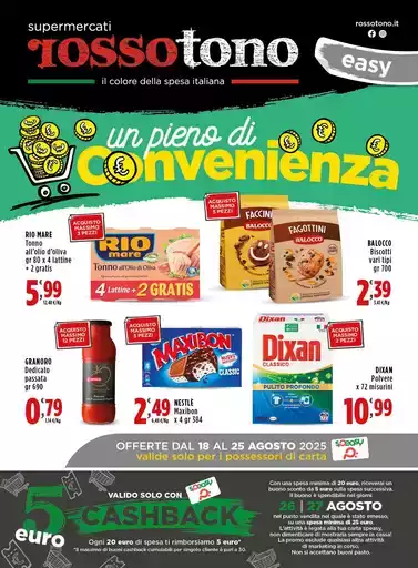 Un pieno di convenienza