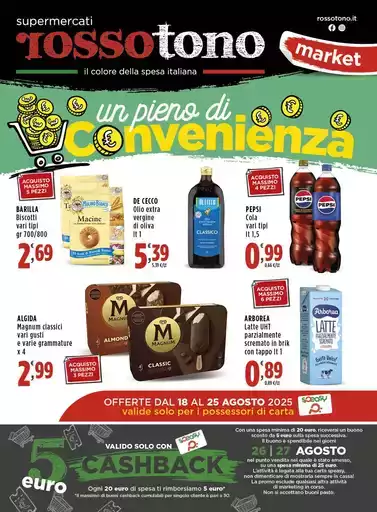Un pieno di convenienza