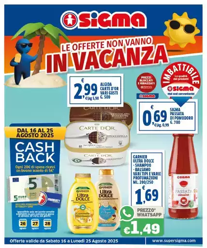 Le offerte non vanno in vacanza