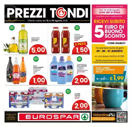 Prezzi tondi Prezzi tondi