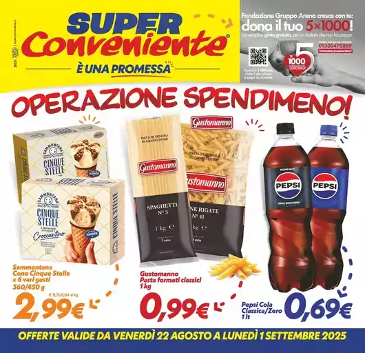 Operazione spendimeno!