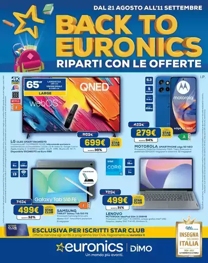 Riaparti con le Offerte - Back to Euronics
