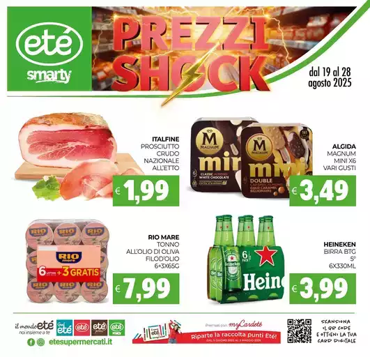 Prezzi shock