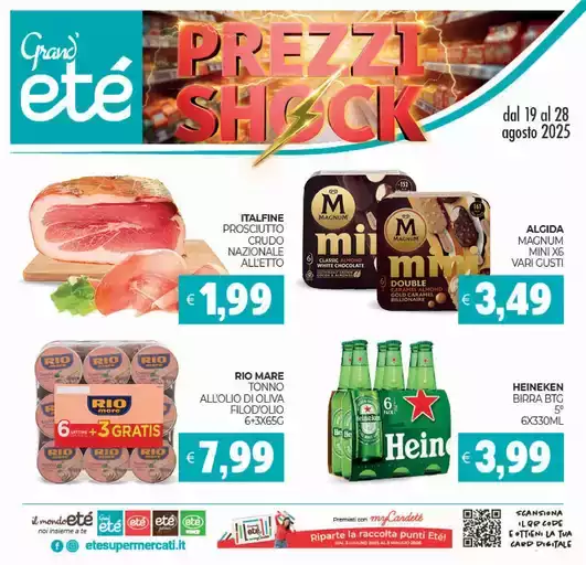 Prezzi shock