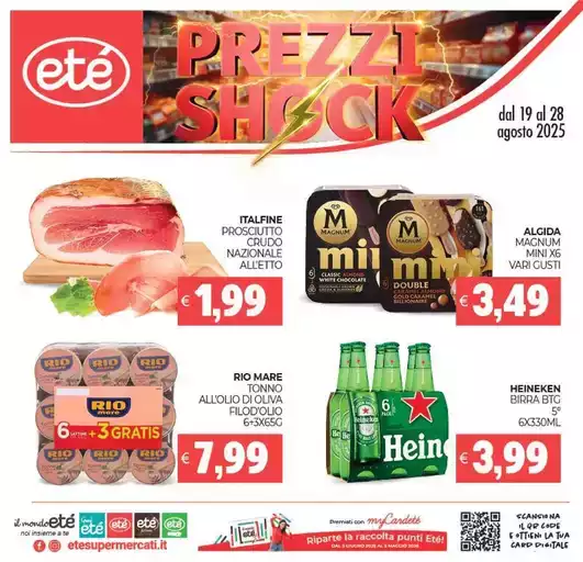 Prezzi shock
