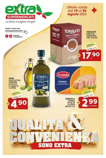 Offerte valide dal 19 al 28 Agosto 2025
