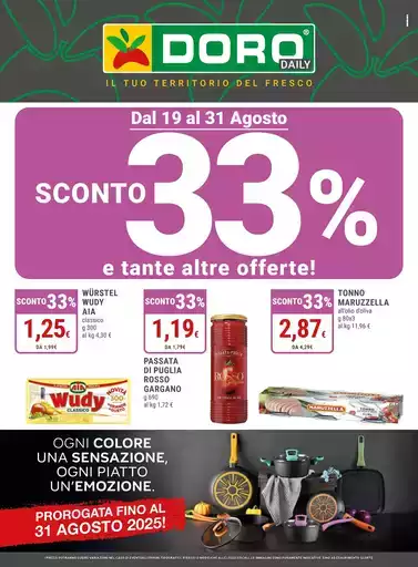 Sconto 33% e tante altre offerte!
