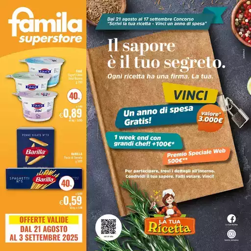 Il sapore e il tuo segreto.