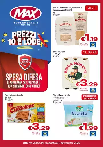 Prezzi 10 e lode Prezzi 10 e lode
