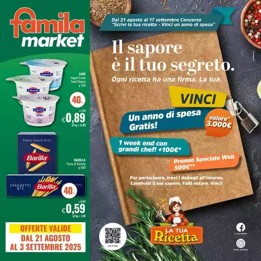 Il sapore e il tuo segreto.
