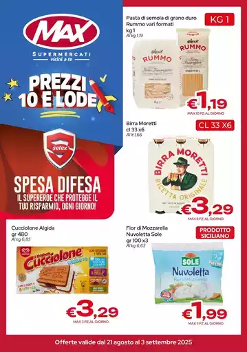 Prezzi 10 e lode Prezzi 10 e lode
