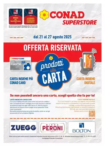 PRODOTTI ALLA CARTA