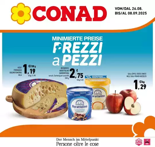 Prezzi a pezzi Prezzi a pezzi