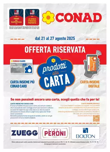 PRODOTTI ALLA CARTA