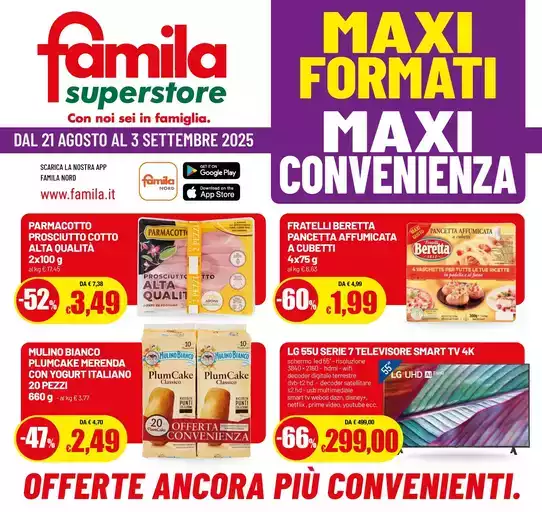 Maxi Formati Maxi Convenienza