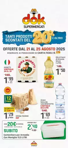 Tanti prodotti scontati