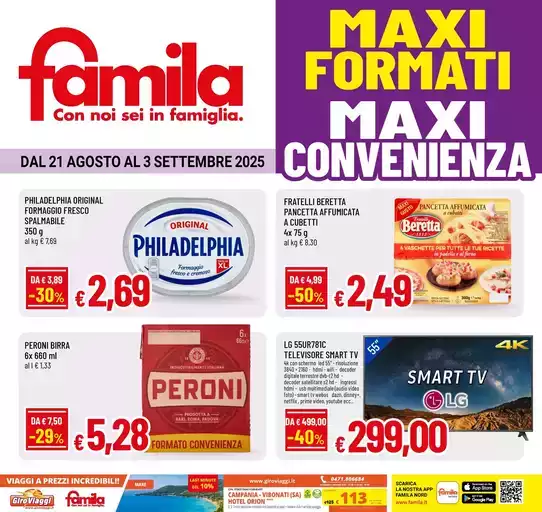 Maxi Formati Maxi Convenienza