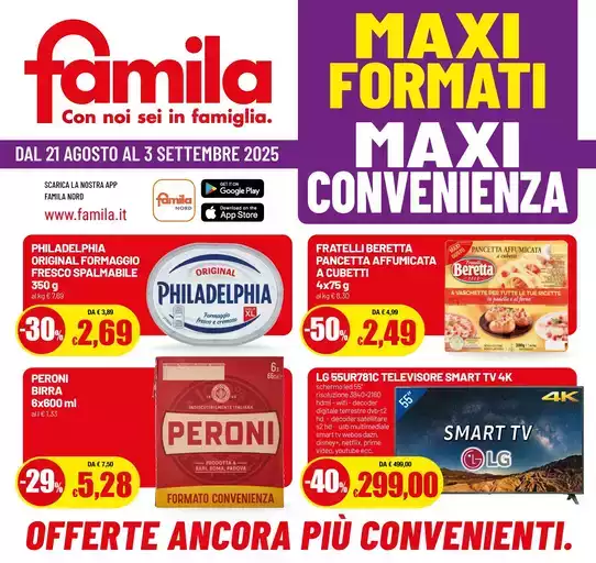 Maxi Formati Maxi Convenienza
