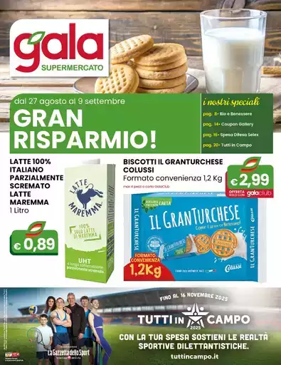 Gran risparmio! Gran risparmio!